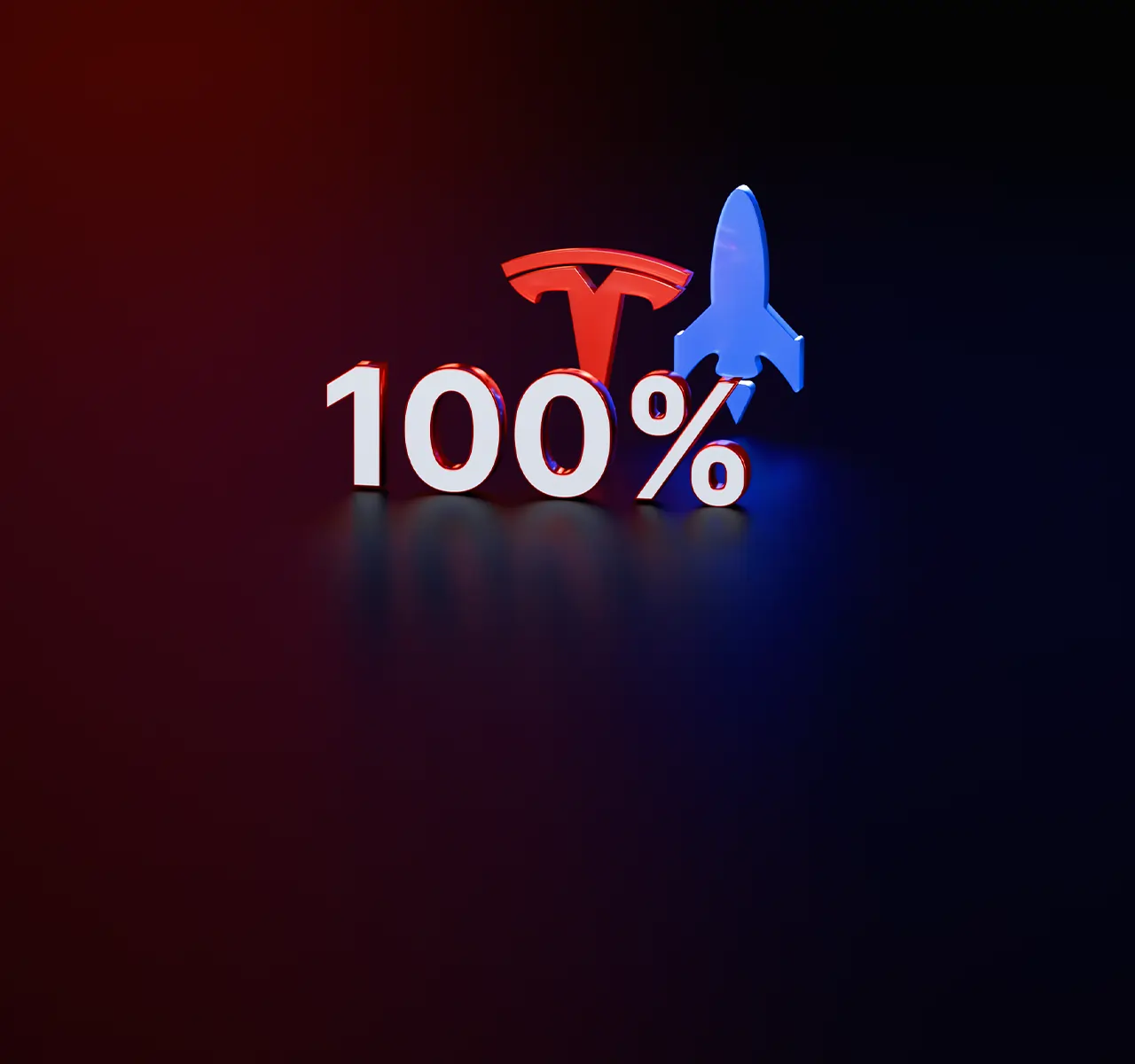 100% TSLA & <br>100% SPCX ETF