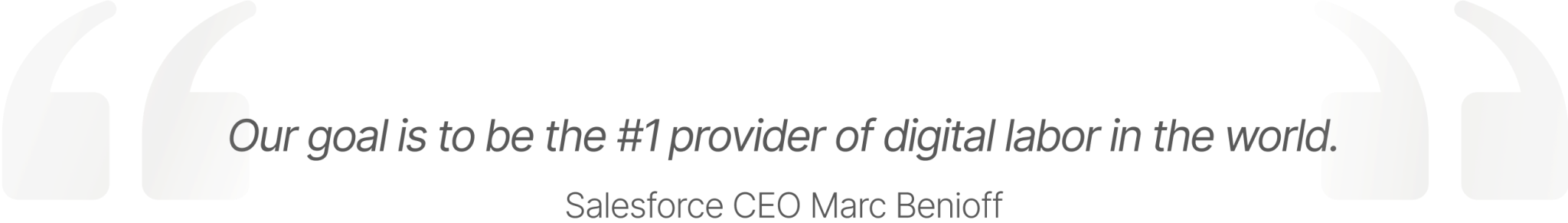 Salesforce CEO envisions AI agents as top digital labor